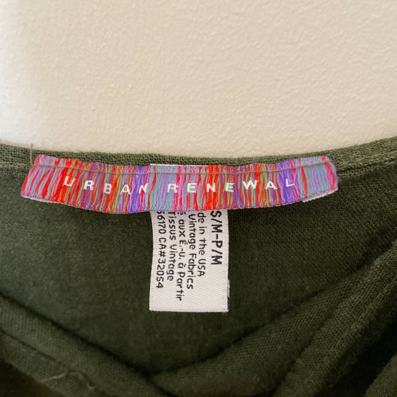 Urban Renewal Remnants Linen Tie Shoulder Dress - Picture 5 of 5